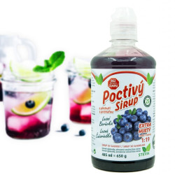 Sirup Lesná Čučoriedka